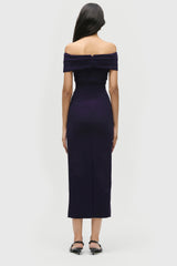 Off-Shoulder Column Dress