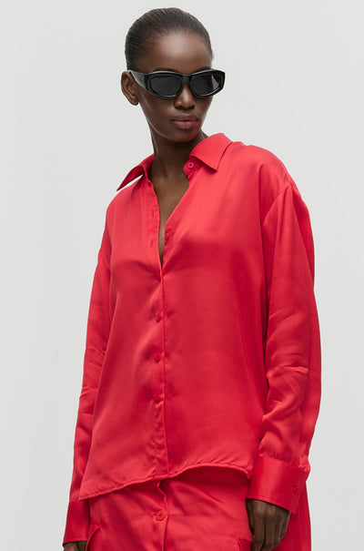Oversized Linen Shirt