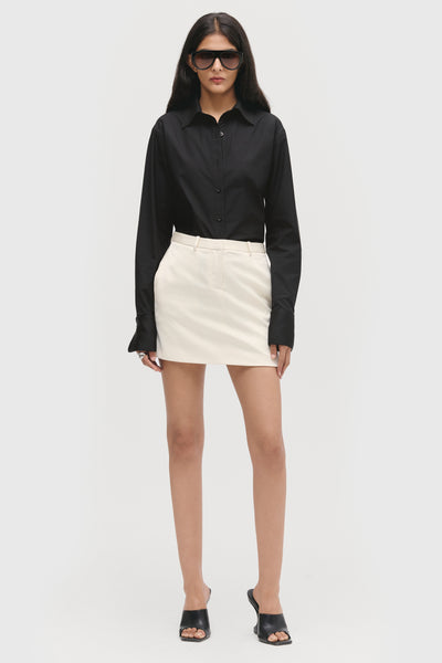 Contrast Cuff Shirt