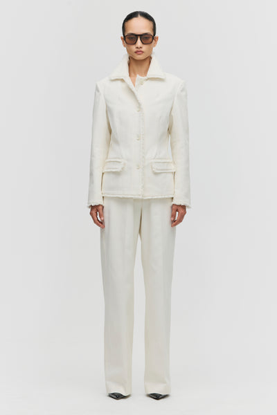 Tailored Column Trousers