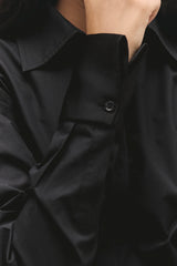 Contrast Cuff Shirt