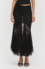 Trumpet Lace Skirt