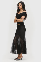 Trumpet Lace Skirt