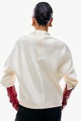 Structured Satin Top