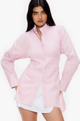 Pintucked Adjustable Shirt