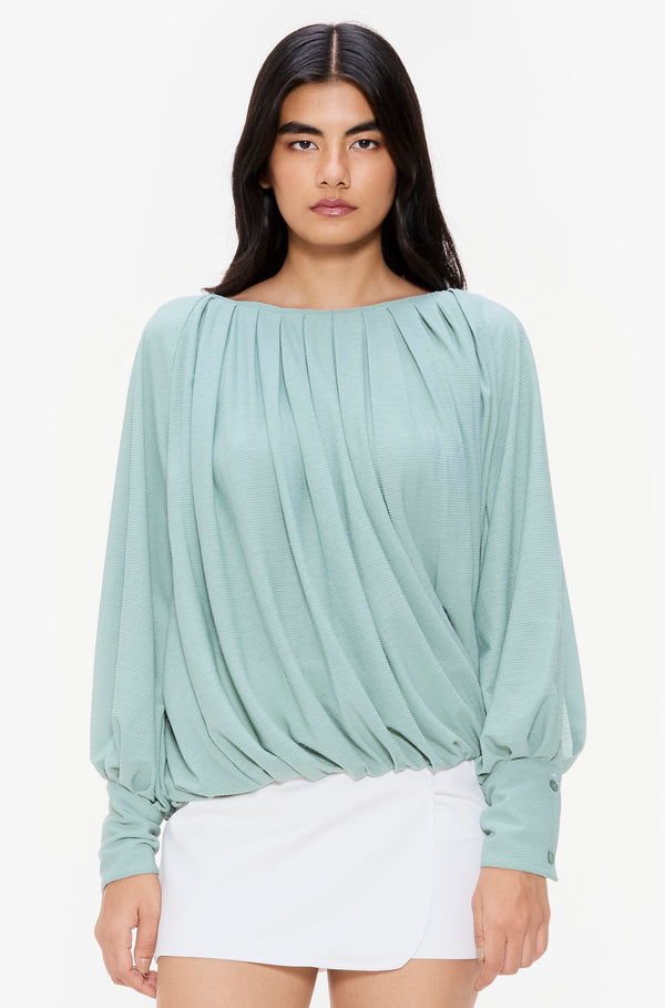 Pleated Blouse