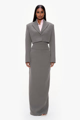 Crop Column Suit