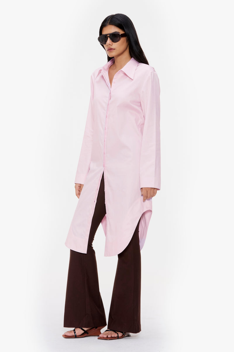Tapered Shirt Dress