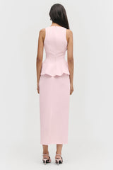 Darted Midi Skirt
