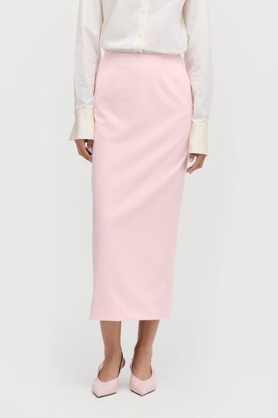 Darted Midi Skirt