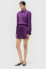 Tailored Mini Shirt Dress