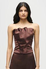 Sculpted Wave Bustier