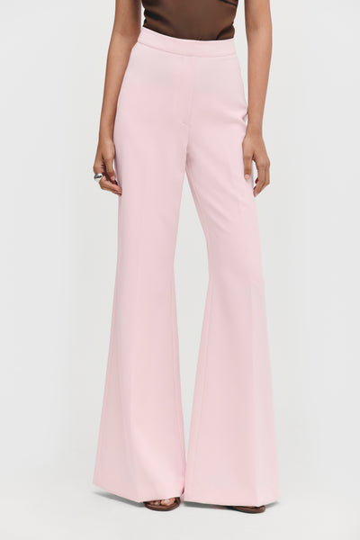 Creased Flare Trousers