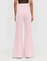 Creased Flare Trousers