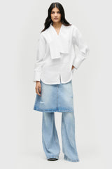 Layered Skirt Jeans
