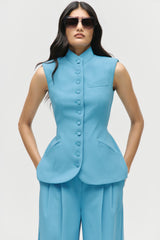 Sculptural Waistcoat Set