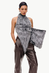 Halter Fur Set