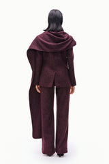 Modular Wool Scarf Suit