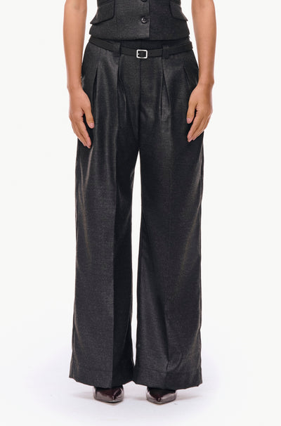 Pleated Tailored Trousers