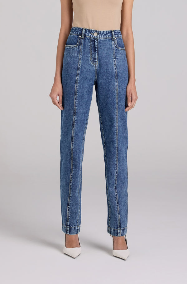Panelled Slim Jeans