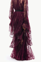 Bordeaux Lace Ensemble