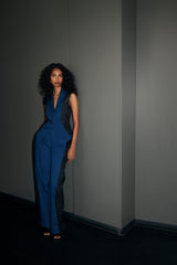 Wide Leg Panelled Trousers