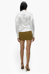 Asymmetric Cowl Shirt