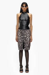 Contoured Halter Top