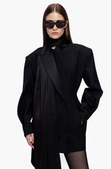Hourglass Tuxedo Dress