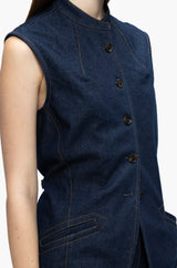 Darted Waistcoat Set
