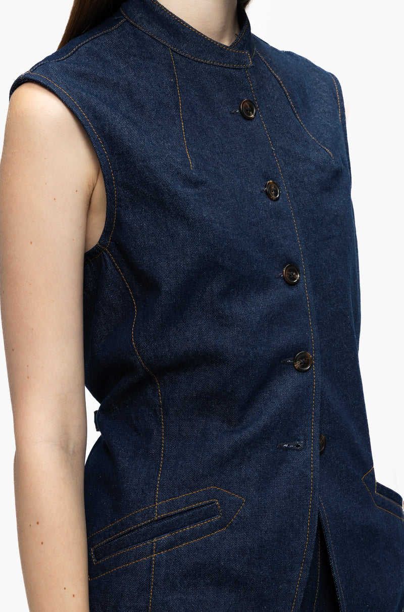 Darted Waistcoat Set