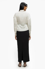 Asymmetric Cowl Shirt