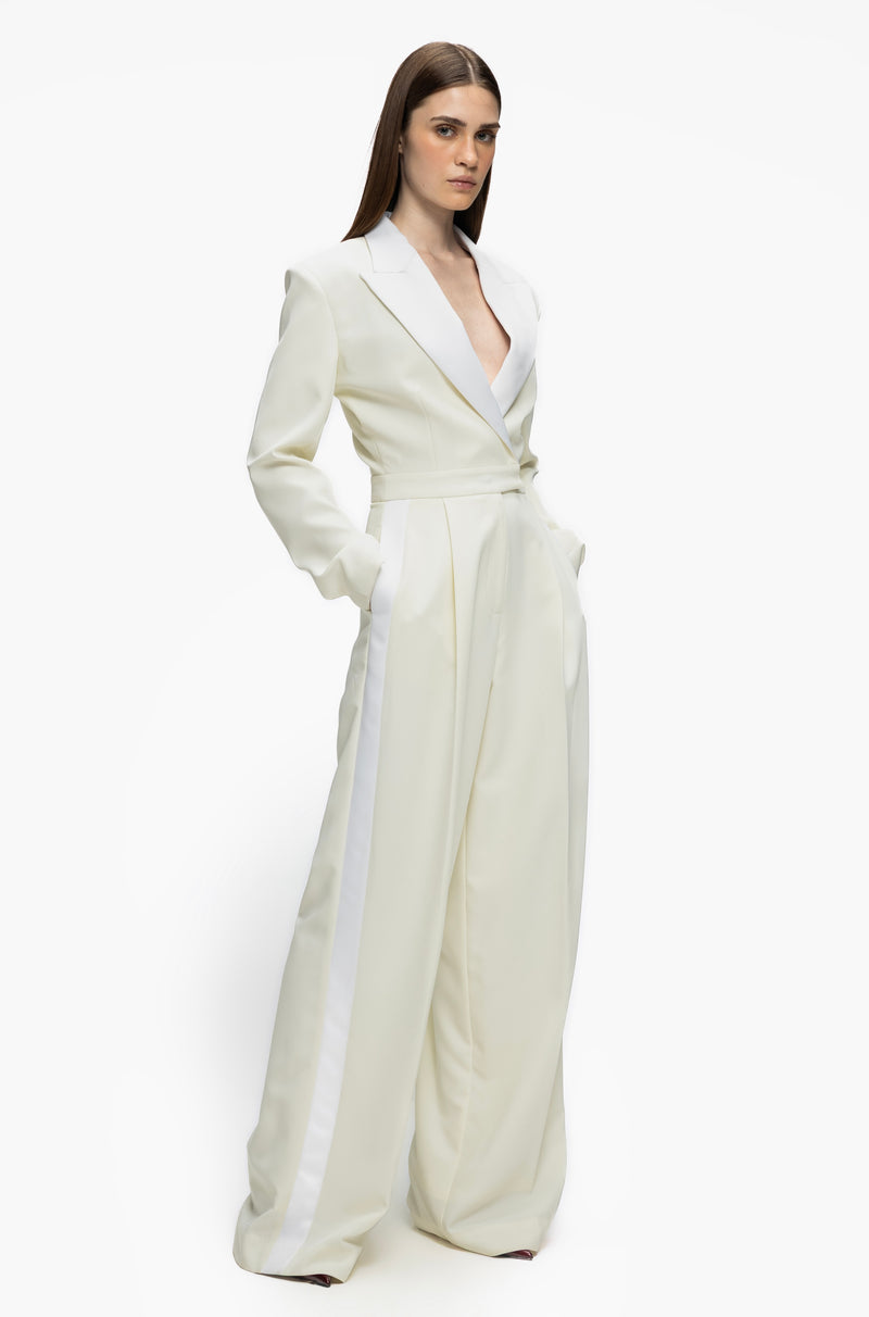 Tuxedo Jumpsuit