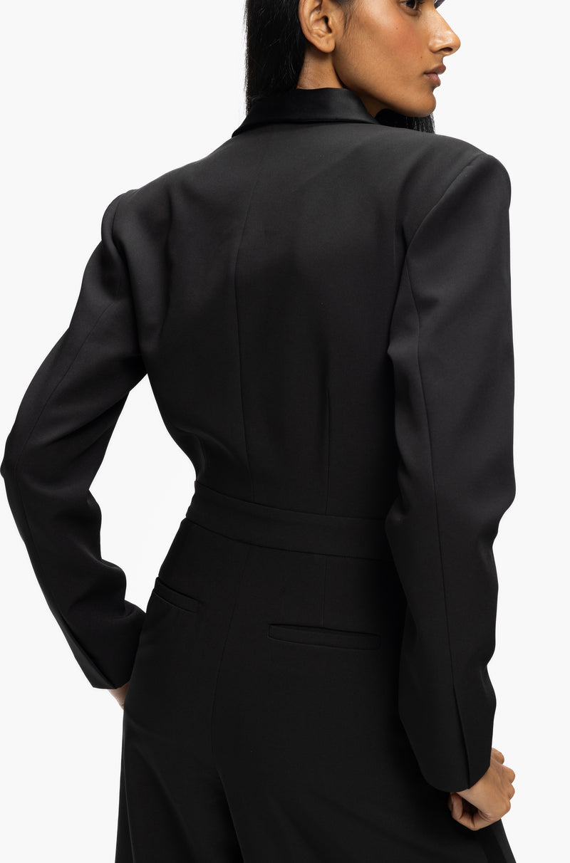 Tuxedo Jumpsuit