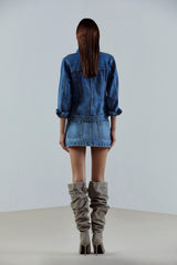 Panelled Denim Jacket