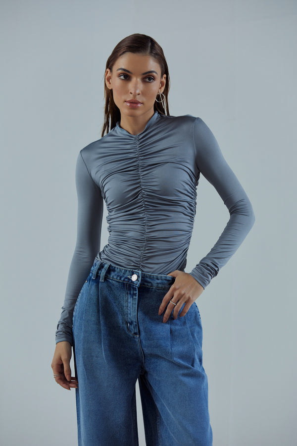 Ruched Second Skin Top