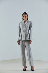 Hourglass Belted Suit