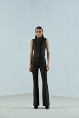 High-Neck Waistcoat