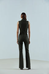 Flared Tailored Trousers