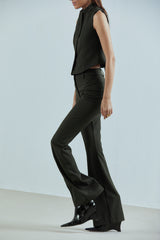 Flared Tailored Trousers