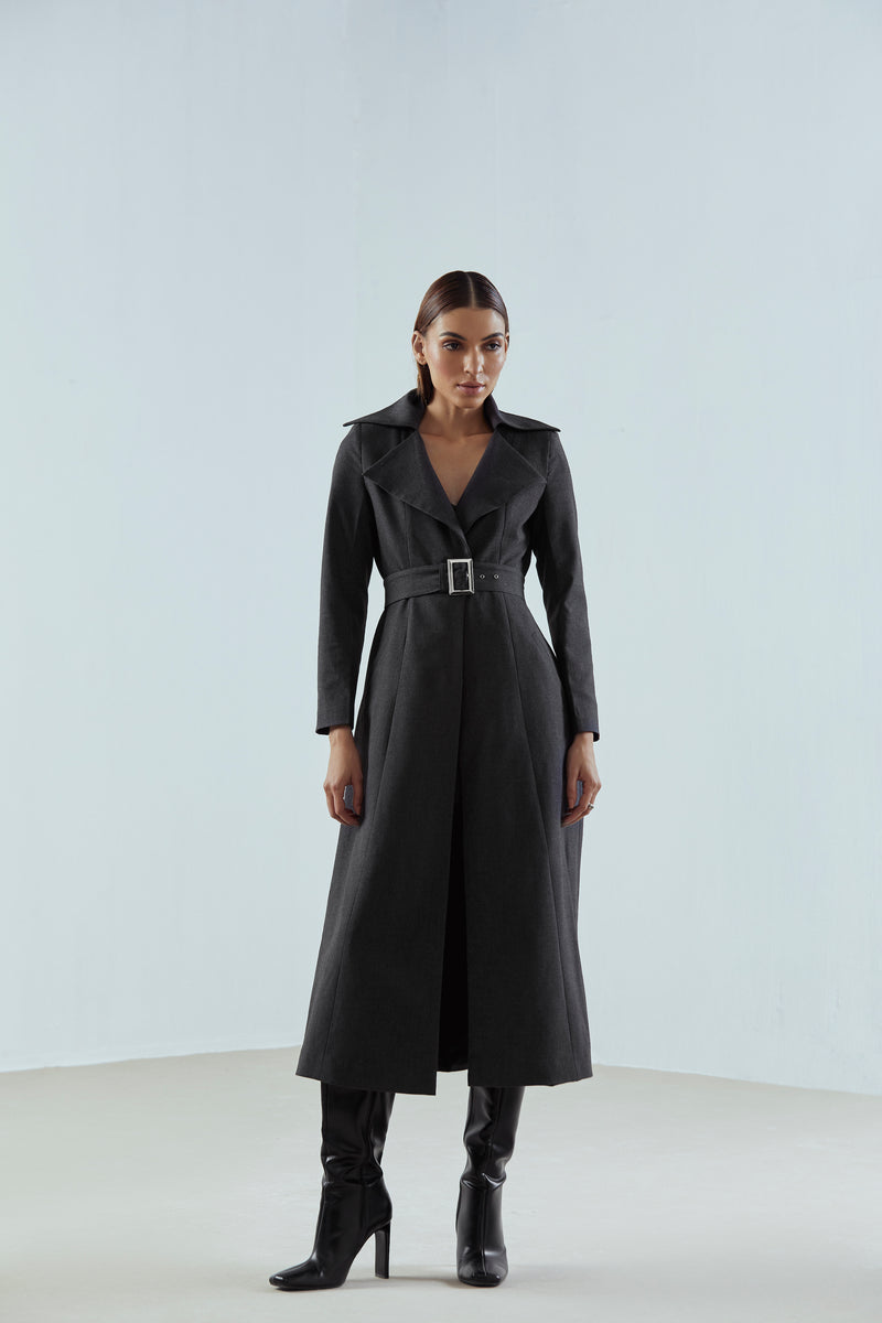 Belted Tailored Trench
