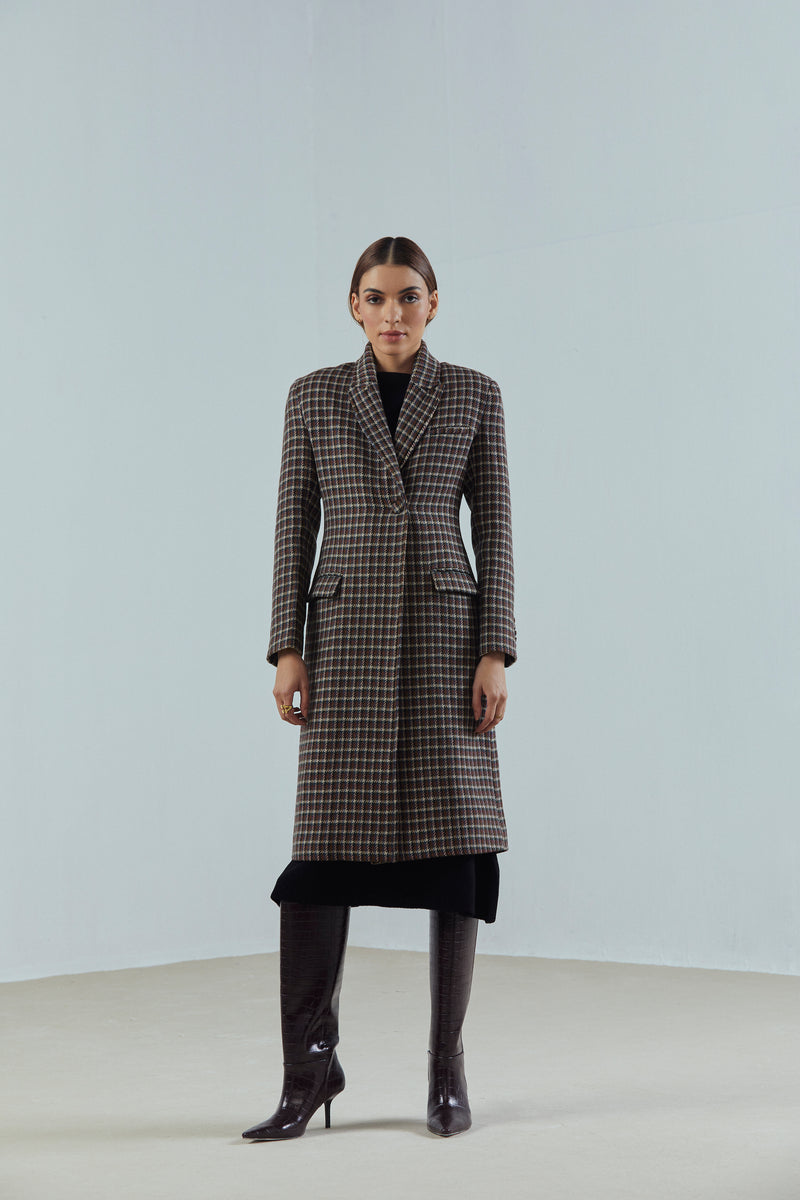 Tailored Merino Wool Coat