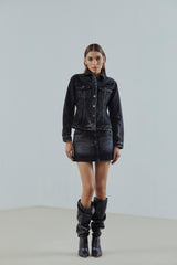 Panelled Denim Jacket