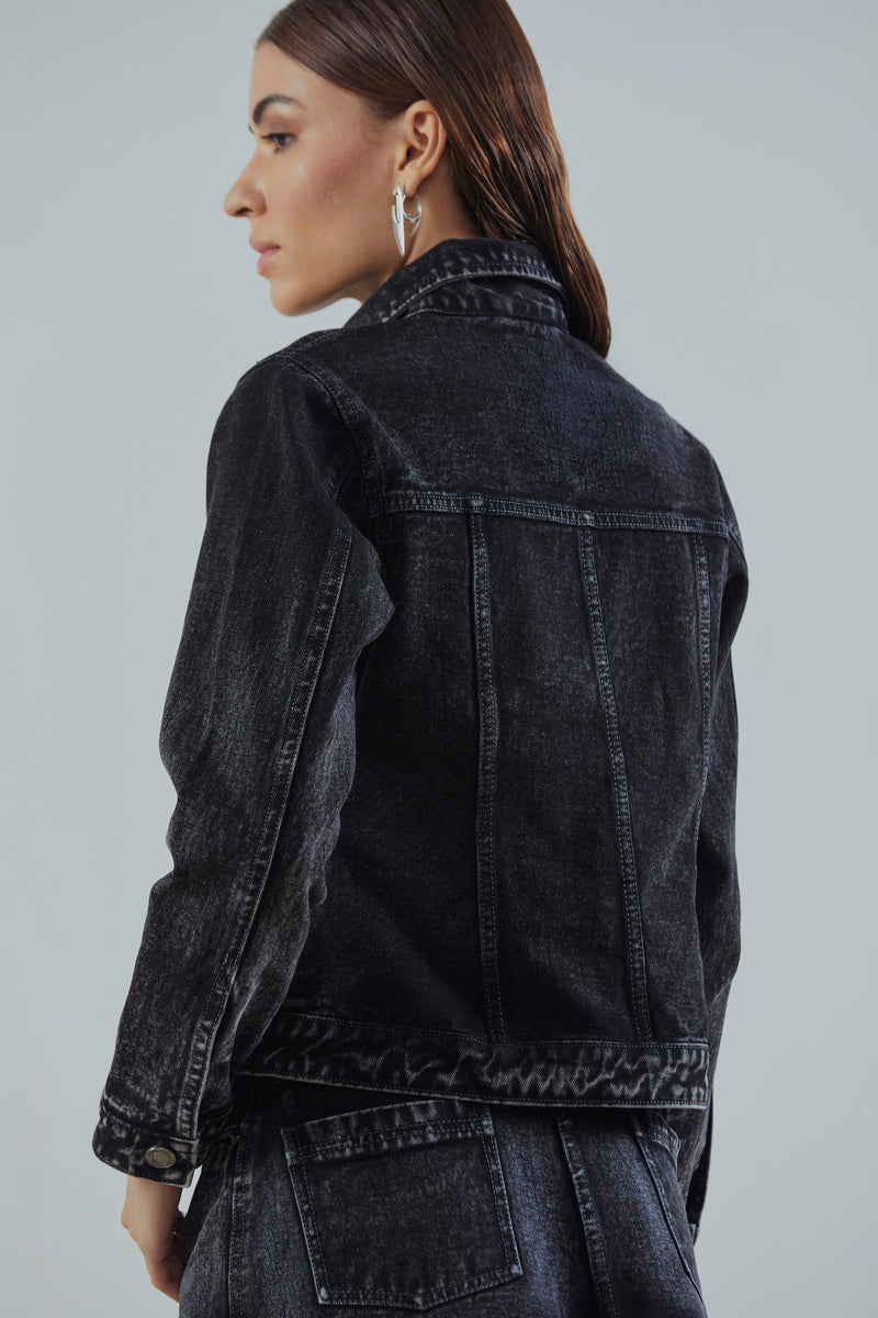 Panelled Denim Jacket