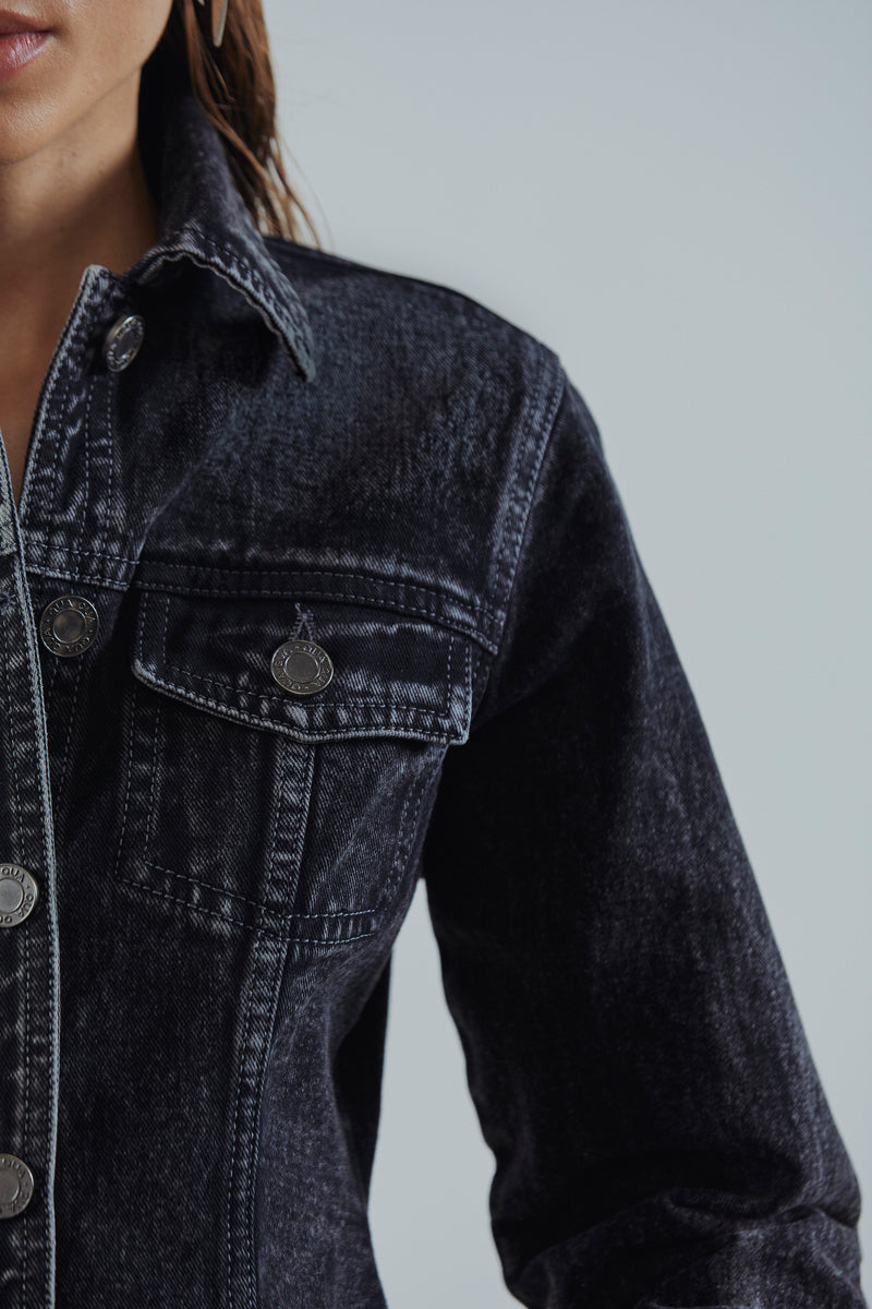 Panelled Denim Jacket