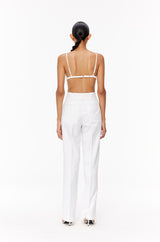 Belted Tailored Trousers