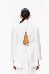 Open-Back Fluid Suit