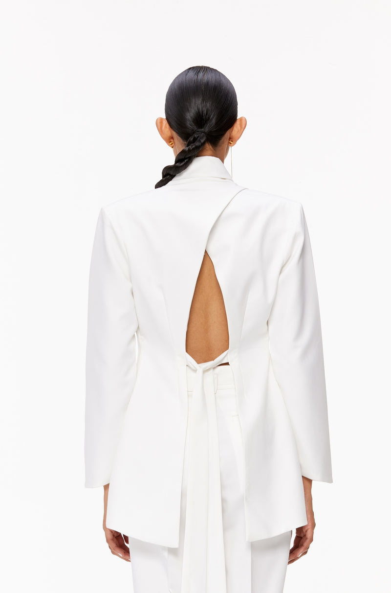 Open-Back Fluid Suit