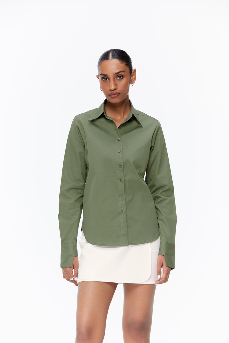 Angular Cuff Shirt