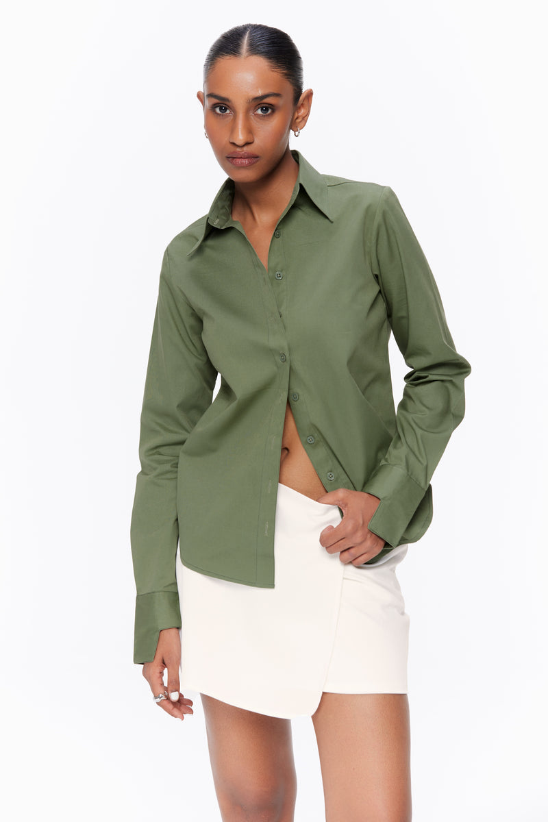 Angular Cuff Shirt